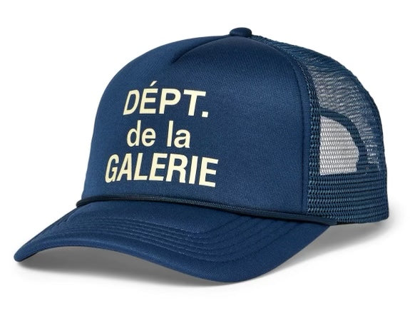 Gallery Dept. French Logo Trucker Navy White