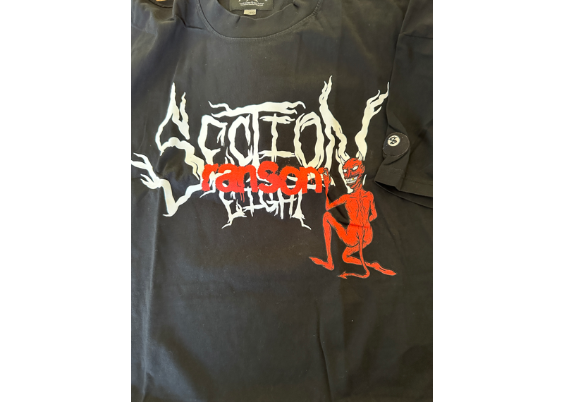 Section8 x Ransom Devil Heavyweight Tee