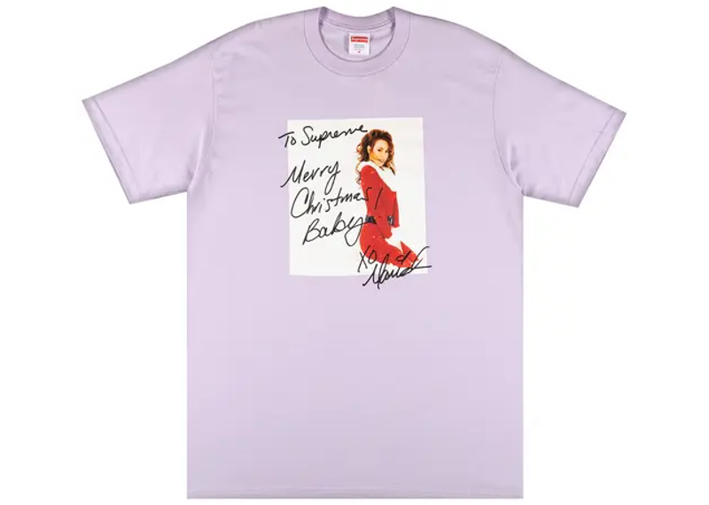 Supreme Mariah Carey Tee Light Purple