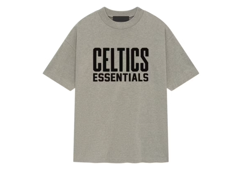 Fear of God Essentials NBA Celtics Tee Warm Heather