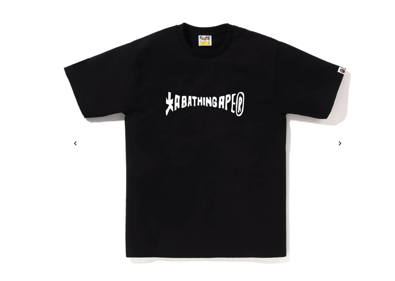 A BATHING APE 2024 Souvenir Dragon Tee Black