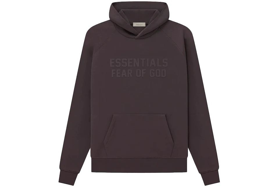 Fear of God Essentials Hoodie Plum