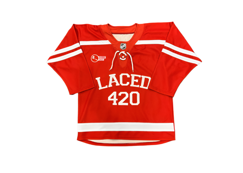 BU Theme Laced Hockey Jersey