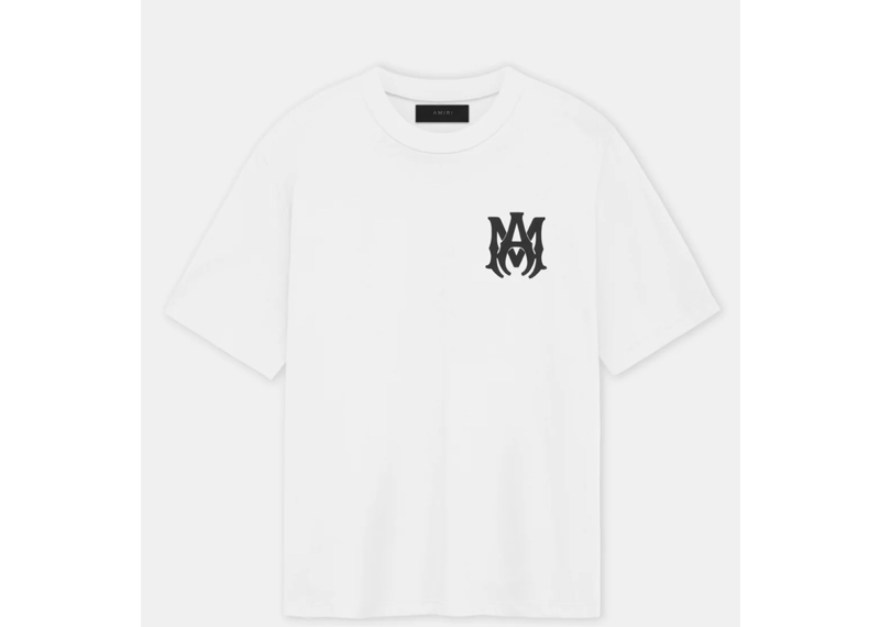 Amiri MA core white logo tee