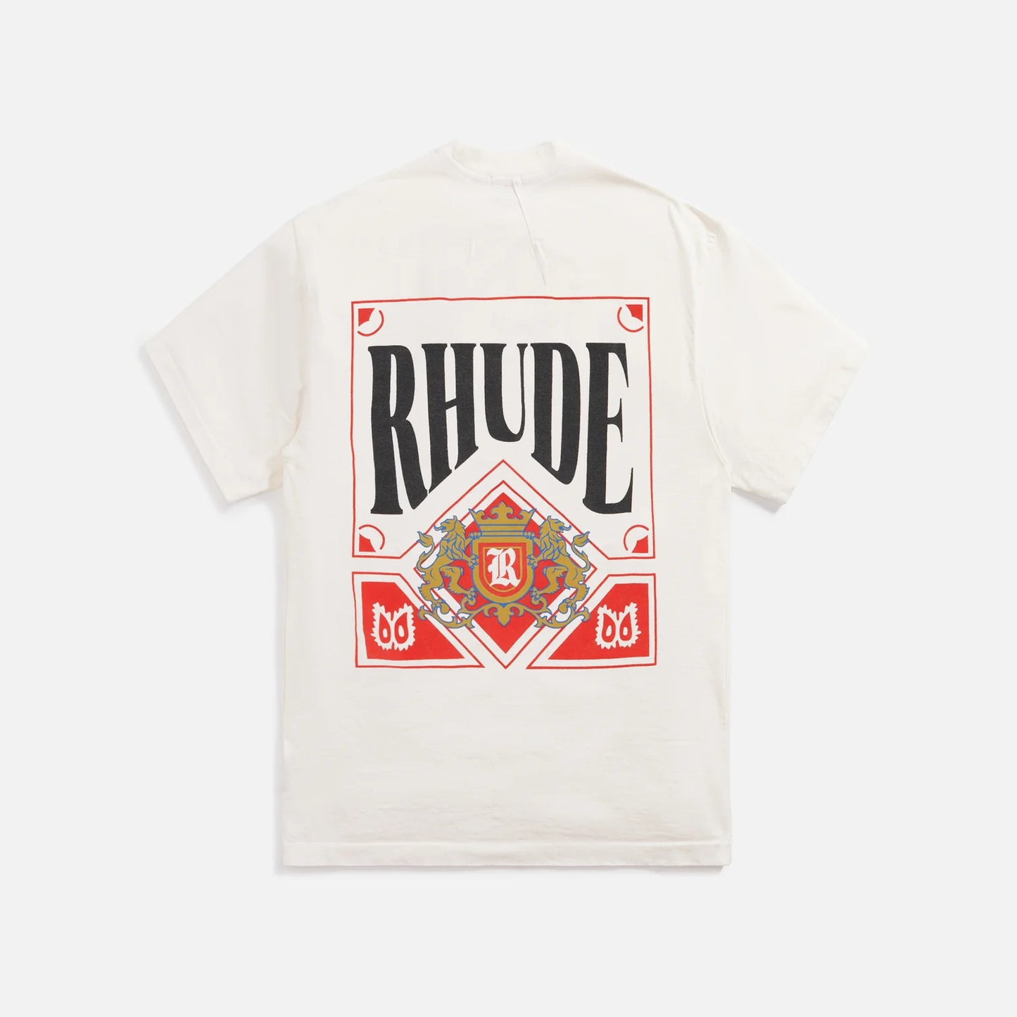 RHUDE CARD TEE RED
