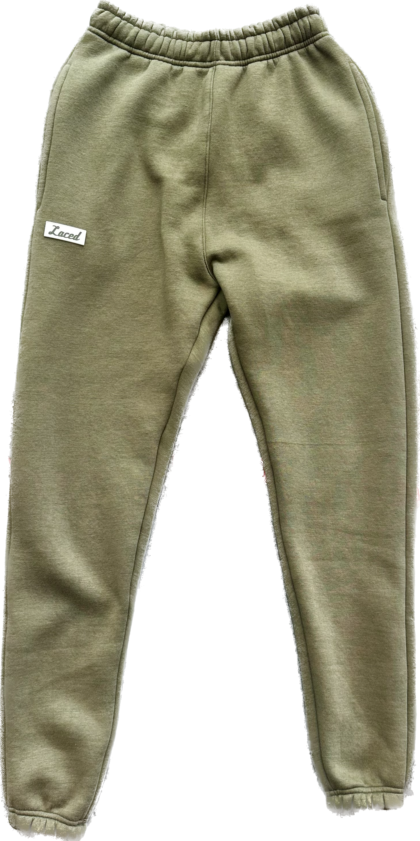 Laced Elements Collection Sweatpants Olive Green