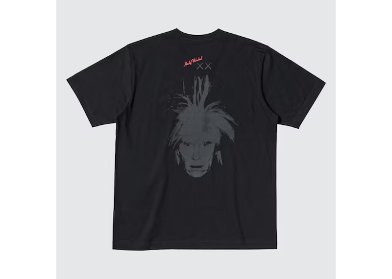 KAWS Warhol UT Graphic Tee Black
