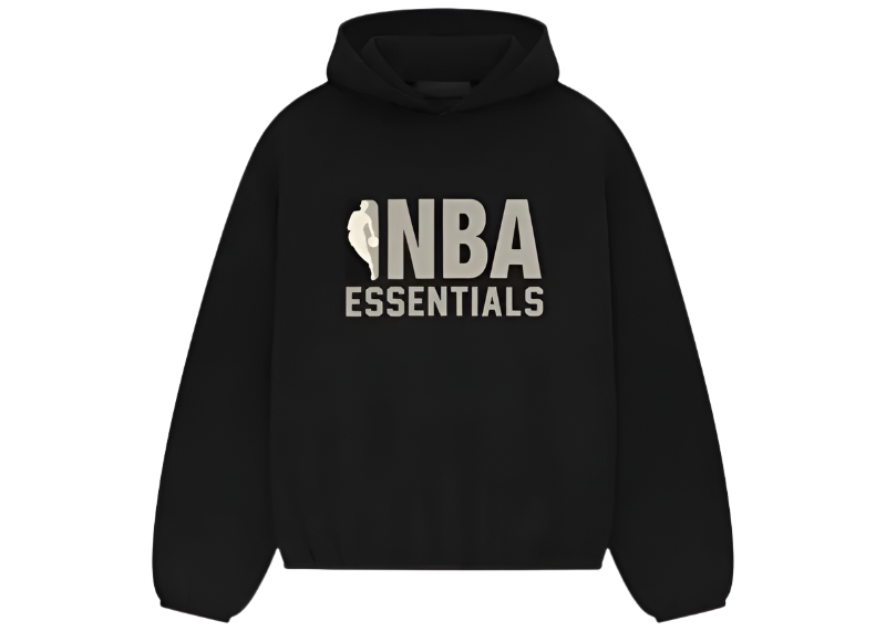 Fear of God Essentials x NBA Hoodie Black