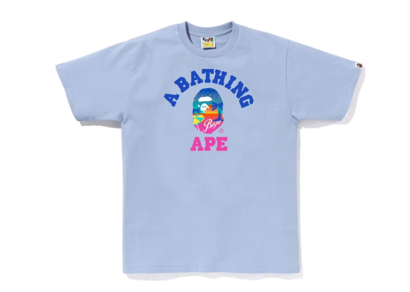 BAPE Sunset Beach Tee Sax
