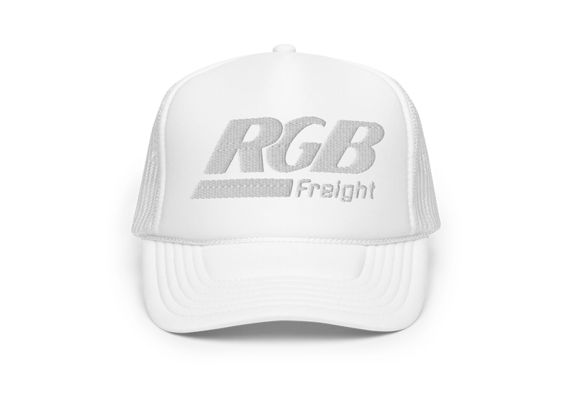 RGB Freight Trucker (White/White)