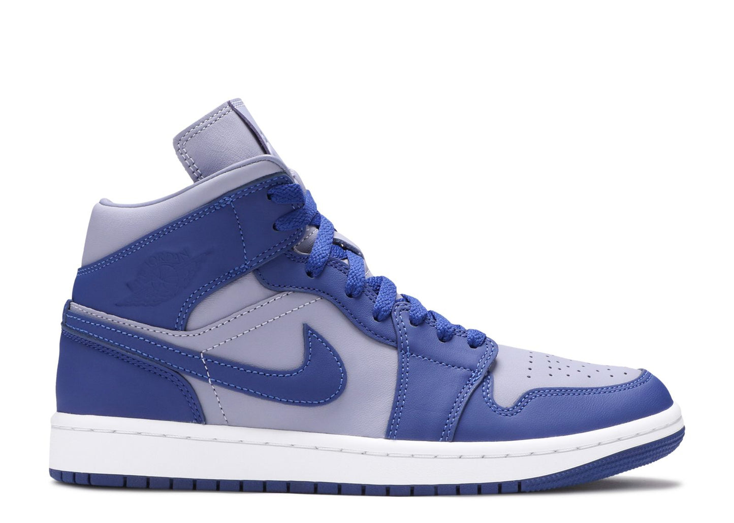 Wmns Air Jordan 1 Mid SE Iron Purple Deep Royal