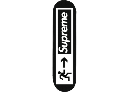 Supreme exit skateboard black
