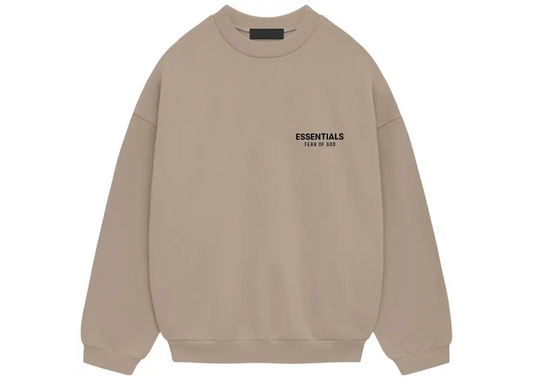 Fear of God Essentials Fleece Crewneck II Desert Sand