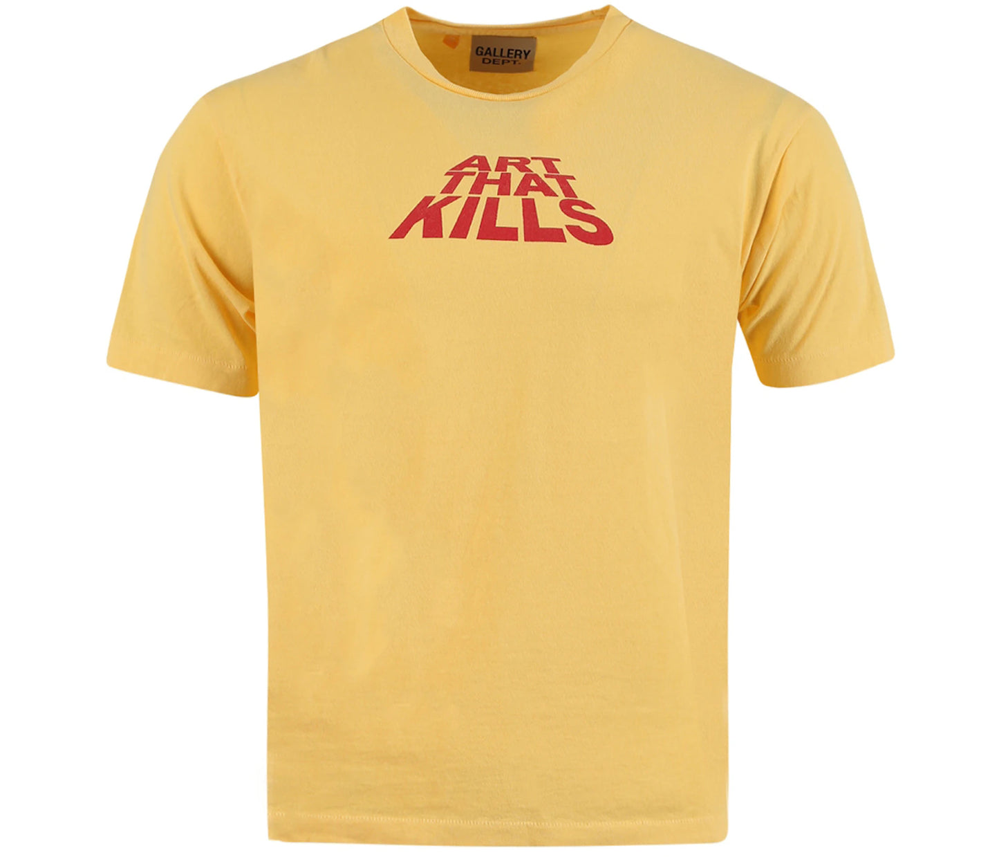 Gallery Dept. Art That Kills Logo T-Shirt Yellow