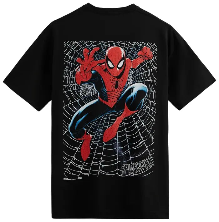 Kith Marvel Spider-Man Web Logo Tee