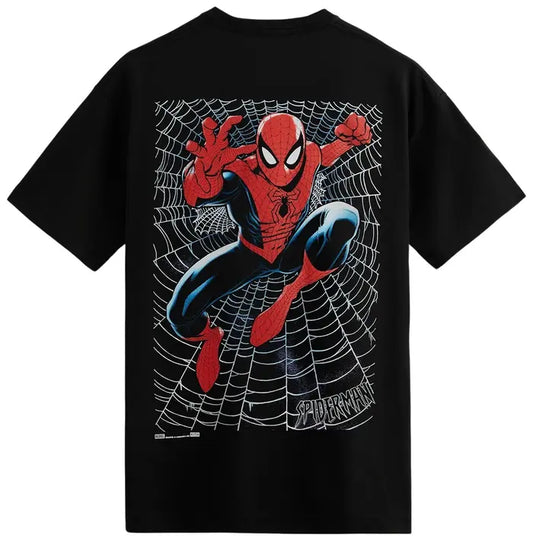 Kith Marvel Spider-Man Web Logo Tee