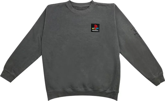 Travis Scott PS Classic Crewneck Washed Grey