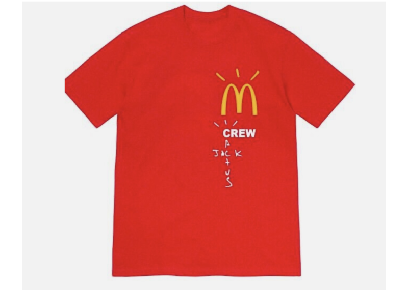 Travis Scott x McDonalds Crew Shirt
