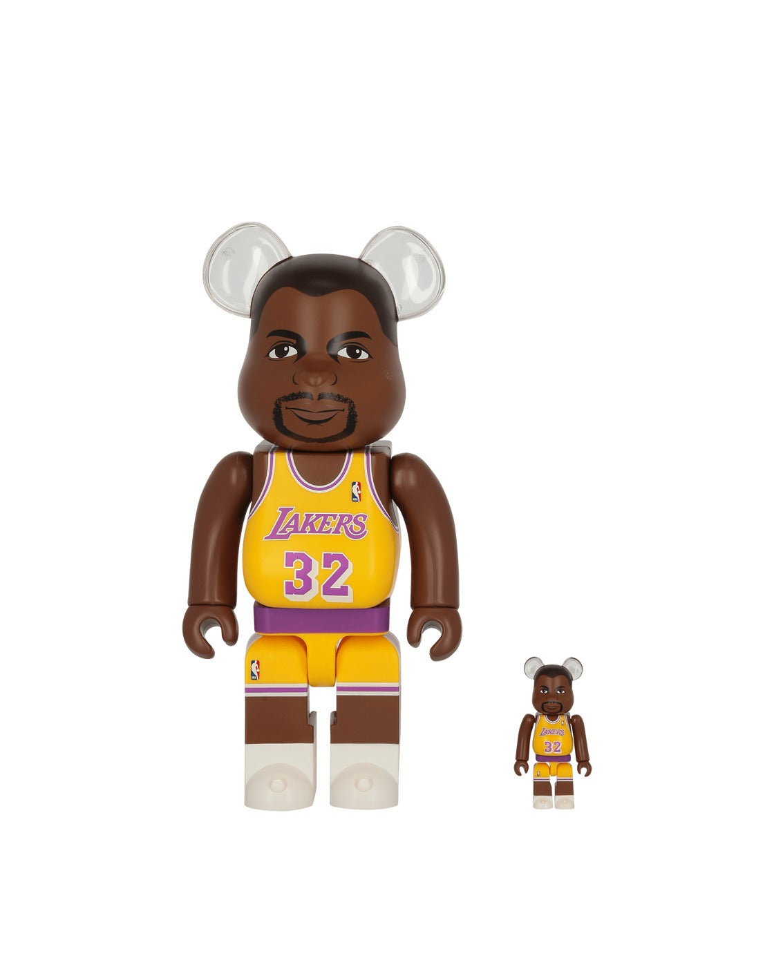 Bearbrick NBA Magic Johnson (Los Angeles Lakers) 100%