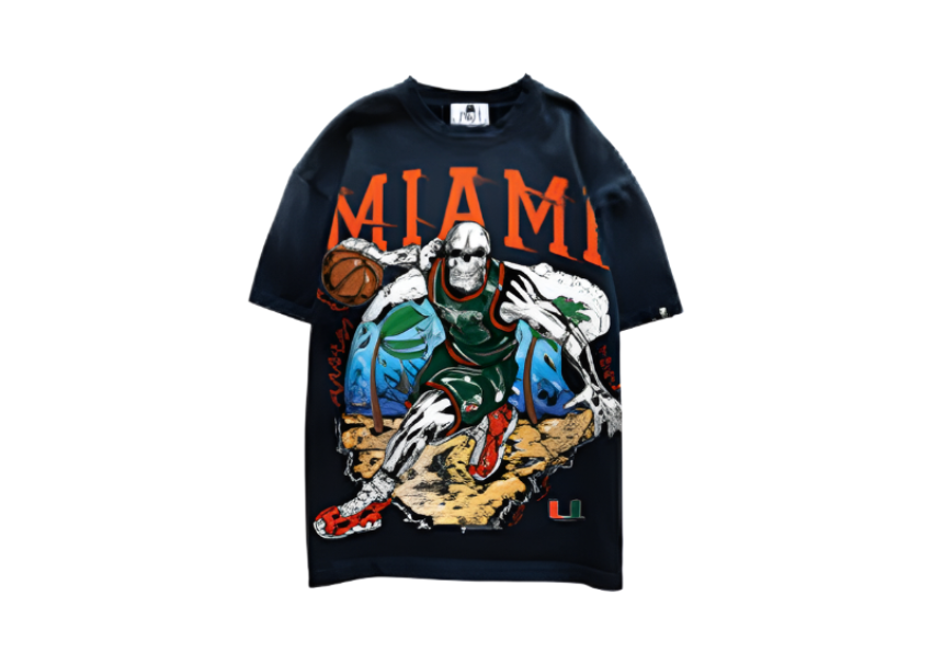 Warren Lotus Miami Wave T-Shirt Black