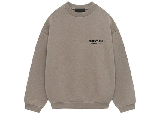 Fear of God Essentials Fleece Crewneck II Heather Grey