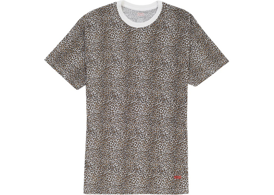 Supreme Hanes Leopard Tagless Tees (2 Pack) Leopard