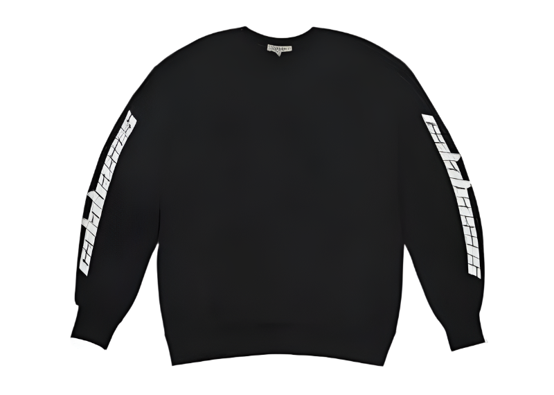 Yeezy Calabasas  Season 4 Black Crewneck Sweatshirt