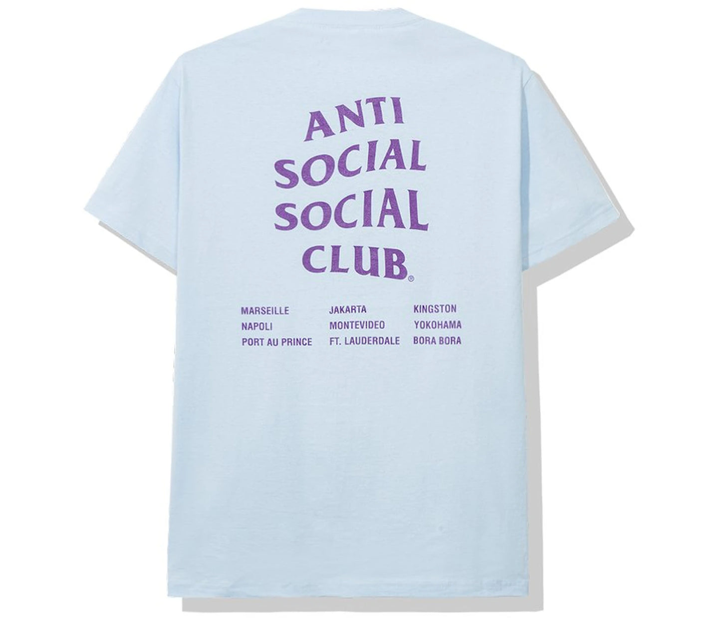 Anti Social Social Club Club Med Tee Blue