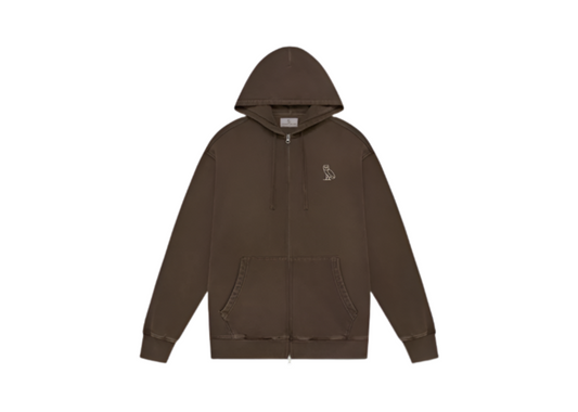OVO MUSKOKA GARMENT DYED FULL-ZIP HOODIE