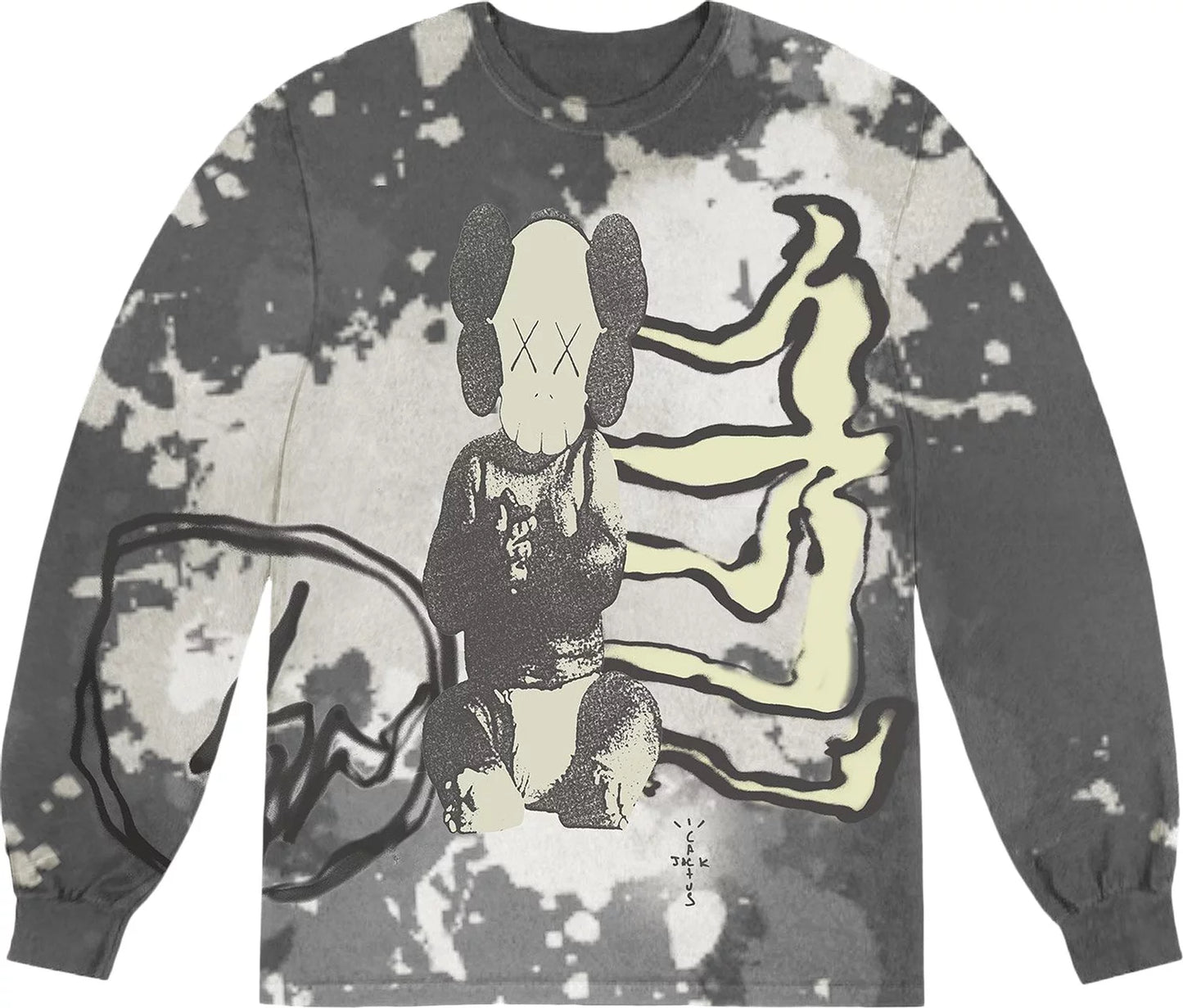 Cactus Jack x Kaws For Fragment L/S Tee