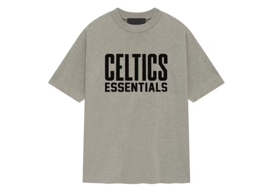 Fear of God Essentials NBA Celtics Tee Warm Heather
