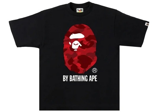 BAPE Color Camo By Bathing Ape Tee Black/Red