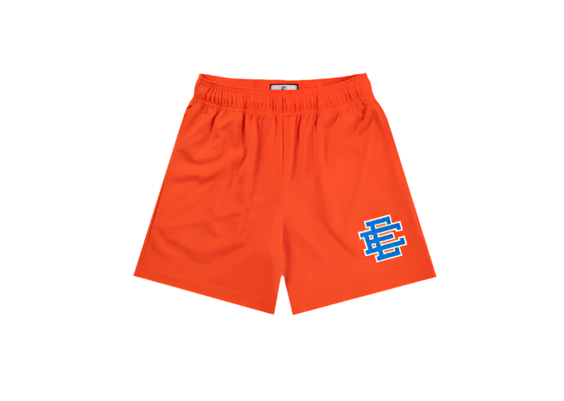 Eric Emanuel Shorts Core Mesh-Orange Cobalt Blue