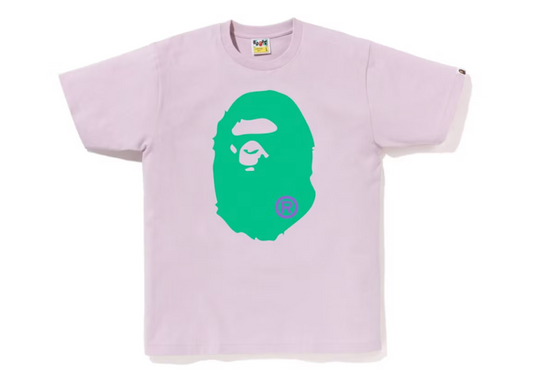 BAPE Colors Big Ape Head Tee (SS23) Pink