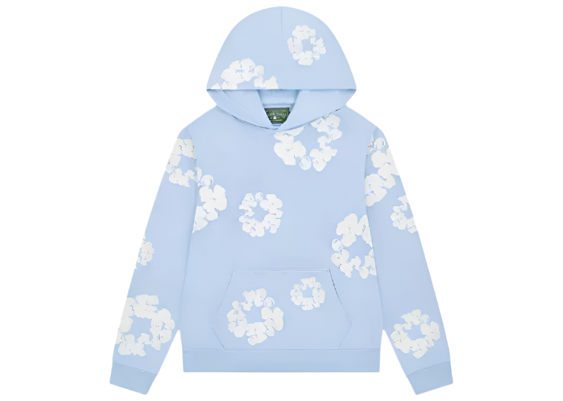 Denim Tears The Cotton Wreath Sweatshirt Powder Blue