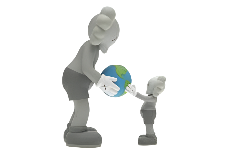 KAWS The Promise Vinyl Figure Grey