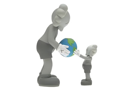 KAWS The Promise Vinyl Figure Grey