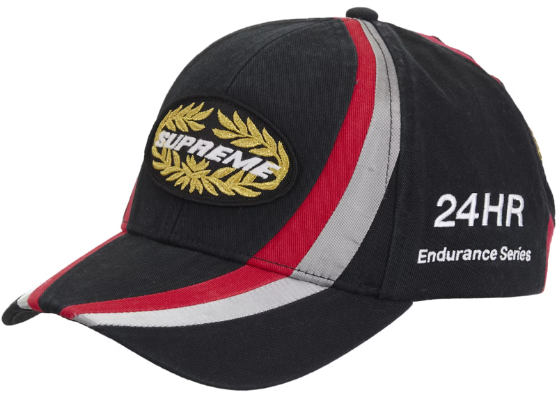 Supreme Endurance Series 6-Panel Black