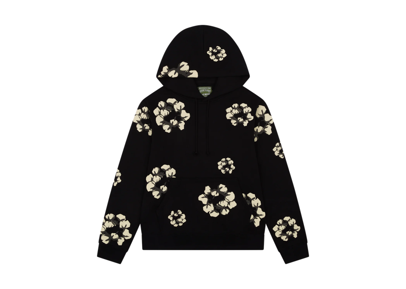 Denim Tears Cactus Tears Wreath Hoodie Black