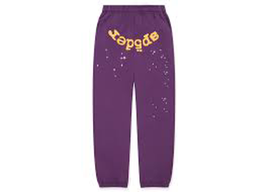 Sp5der Purple Star Web V2 Sweatpants