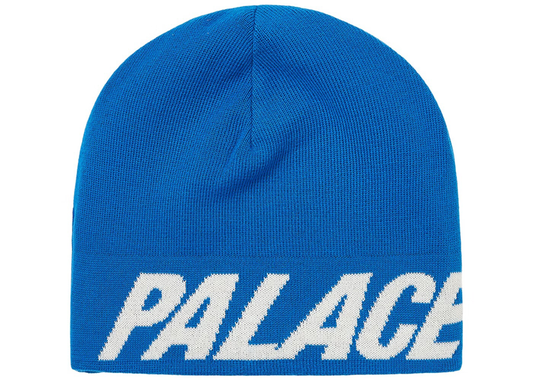 Palace Polartec Reverso Nein Cuff Beanie Blue