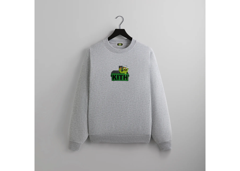 Kith for Sesame Street Oscar the Grouch Nelson Crewneck