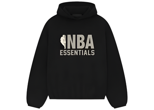 Fear of God Essentials x NBA Hoodie Black