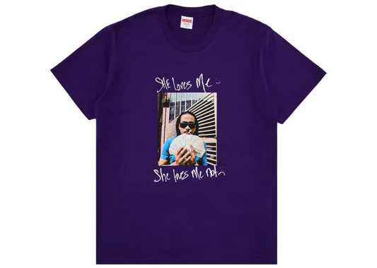 Supreme Max B Tee Purple