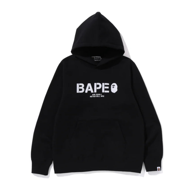 Bape 2024 Ape Shall Never Kill Ape Hoodie black