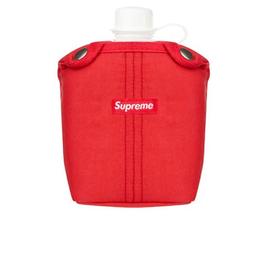 SUPREME BASIC WATER CANTEEN Red Water Bottle BOX LOGO WHITE 2012 FW12