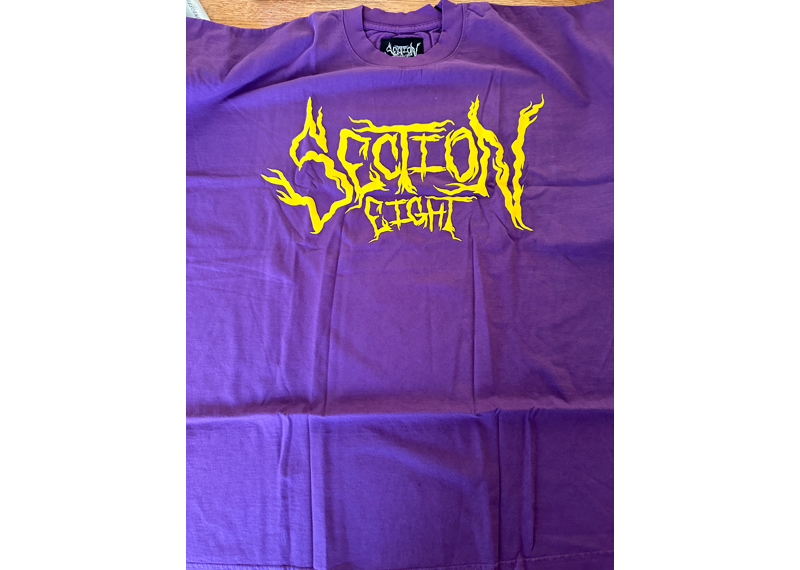 Section8 Heavyweight Tee - Purple/Yellow