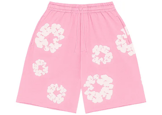 Denim Tears The Cotton Wreath Shorts Pink