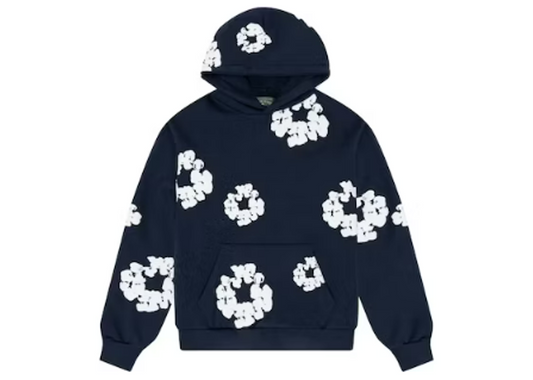 Denim Tears Cotton Wreath Sweatshirt Navy