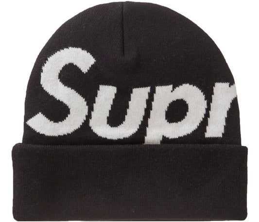 Supreme Big Logo Beanie Beanie (FW23) Black